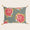 Housse de coussin aux motifs floraux sage