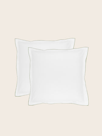 Set de 2 taies d'oreiller Bora