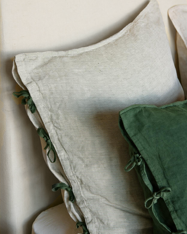 Set of 2 Fil à fil pillowcases