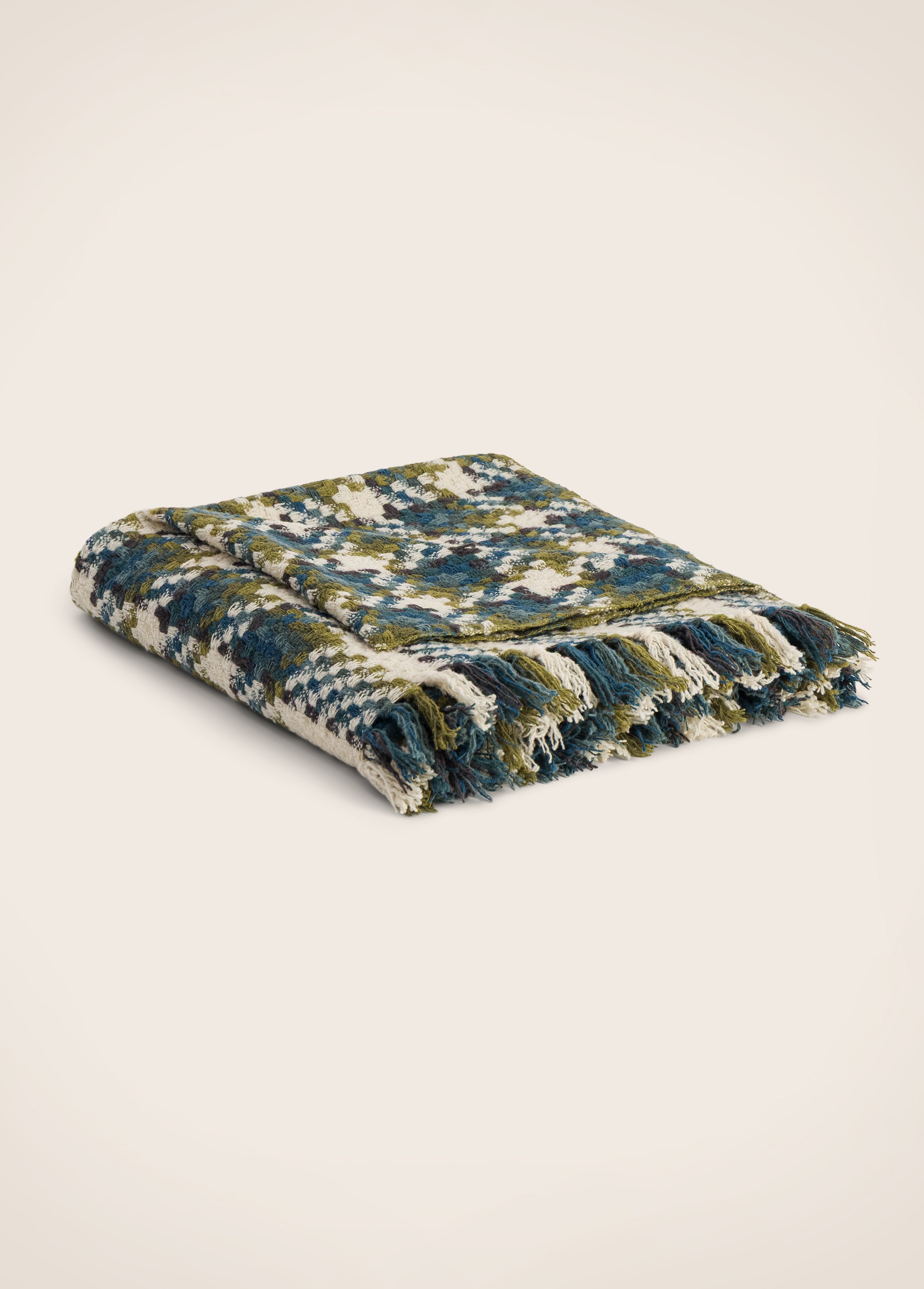 Tweedy plaid