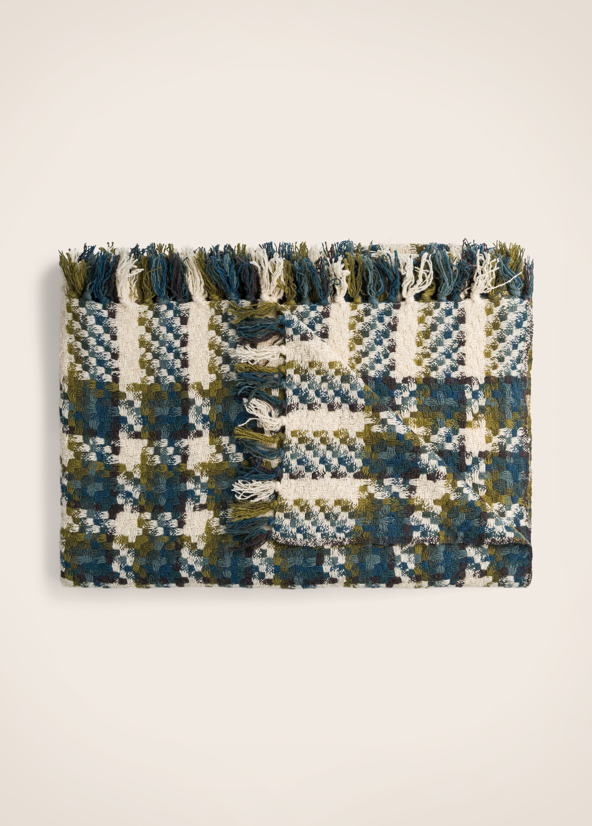 Tweedy plaid