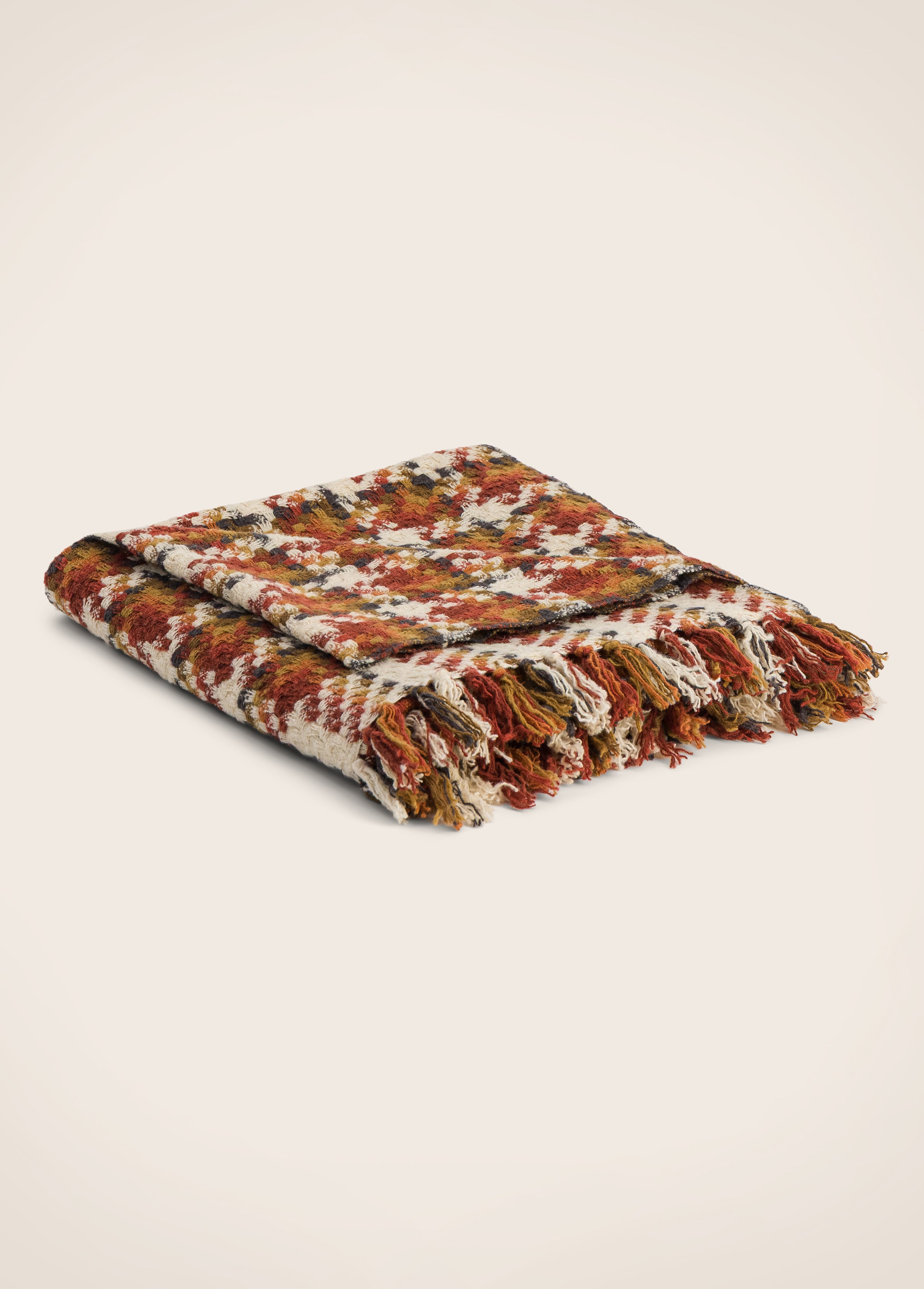 Tweedy plaid