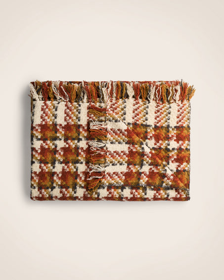 Tweedy plaid