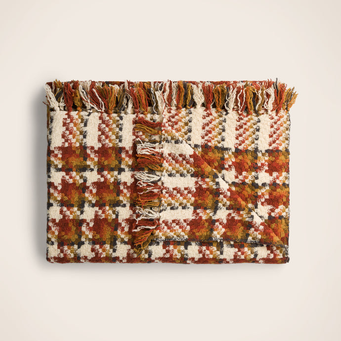 Tweedy plaid