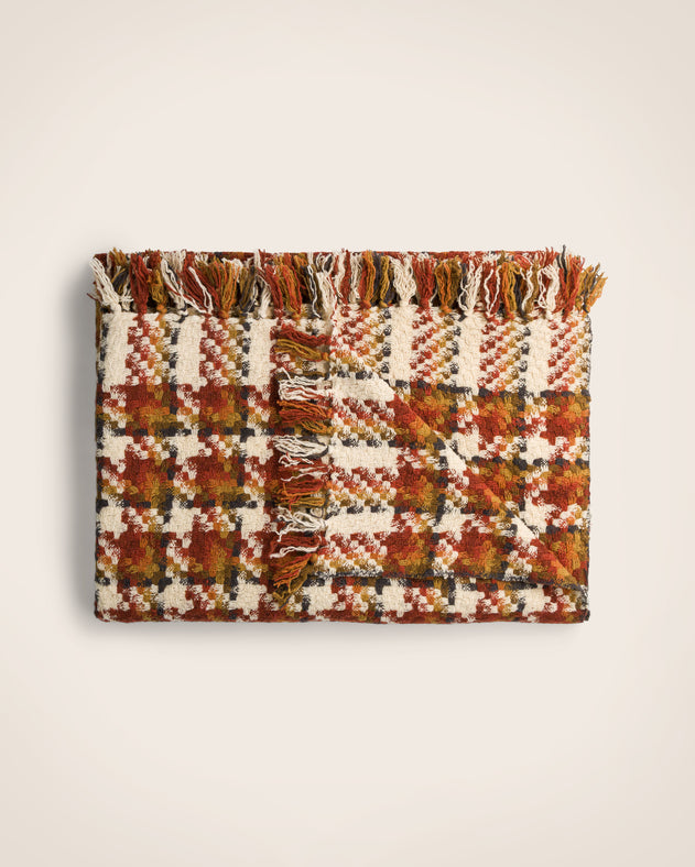 Tweedy plaid
