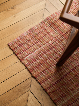 grand tapis lirette en coton coloré Lira en coton