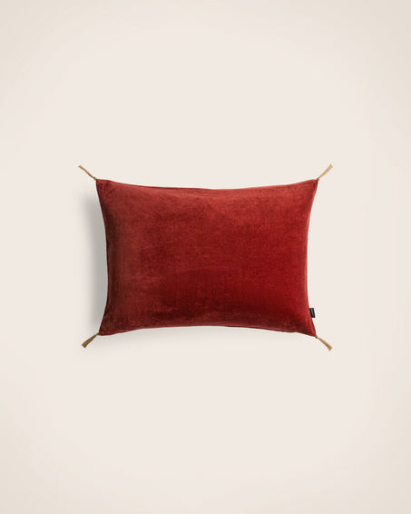 Housse de coussin Velours lavé