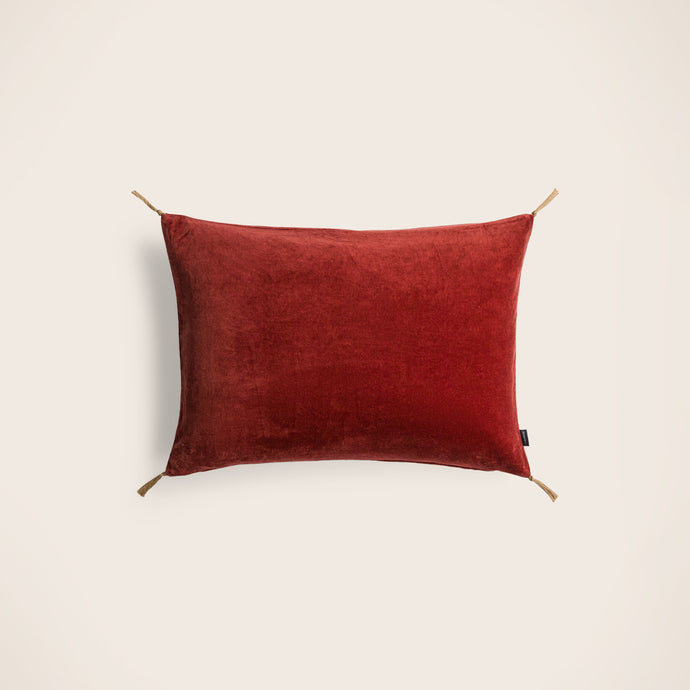 Housse de coussin Velours lavé