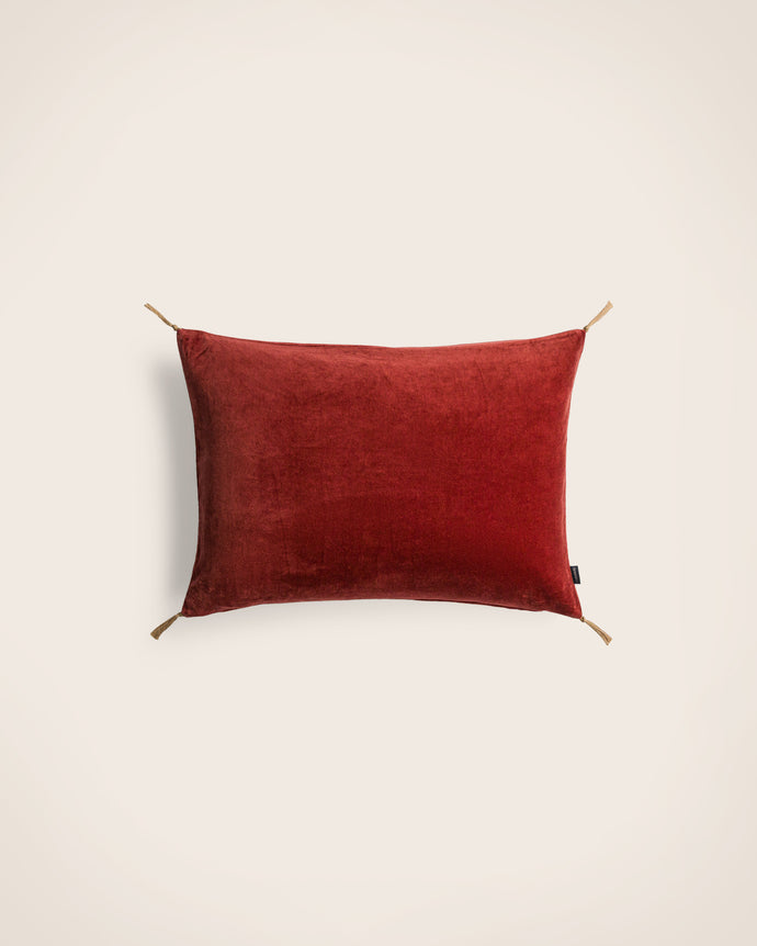 Housse de coussin Velours lavé