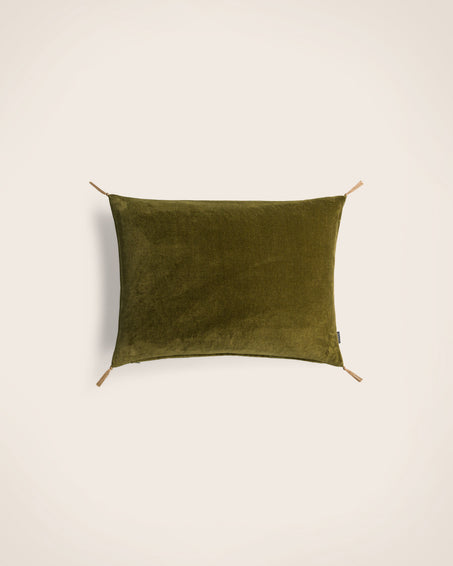 Housse de coussin Velours lavé