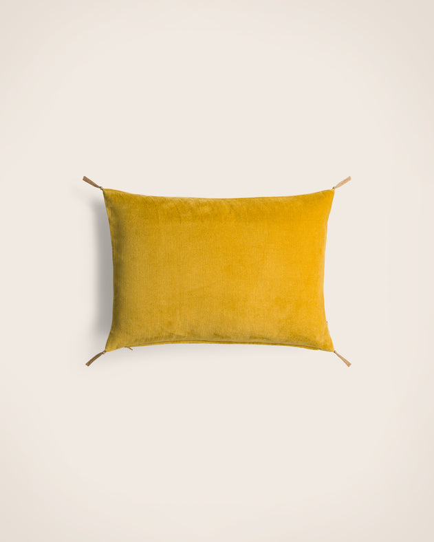 Housse de coussin Velours lavé