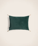 Washed velvet cushion cover
