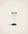 Lot de 4 verres à pied Ina