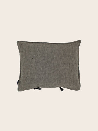 Petite housse de coussin Fil à fil couleur Sarta motif pied de poussin