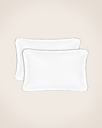 Set de 2 taies d'oreiller Bora