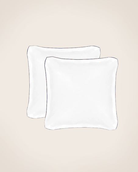 Set de 2 taies d'oreiller Bora