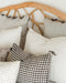 Housse de coussin pied de poule