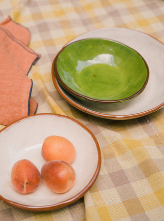 Coupelle en argile blanche ou verte