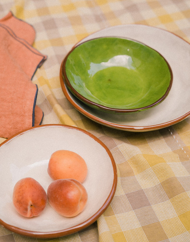 Coupelle en argile blanche ou verte