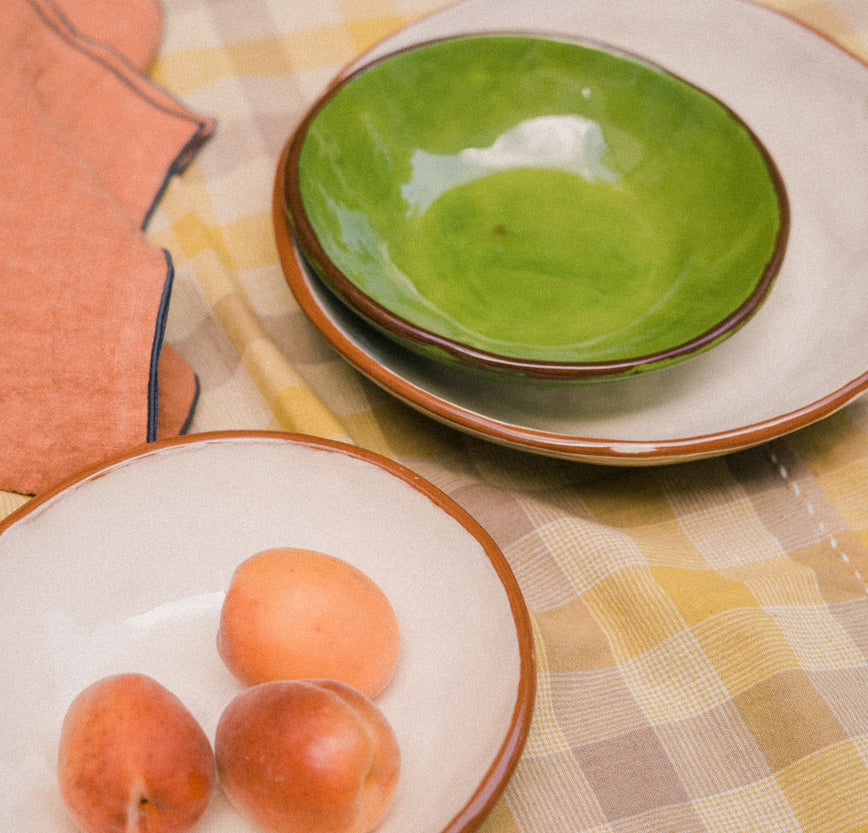 Coupelle en argile blanche ou verte