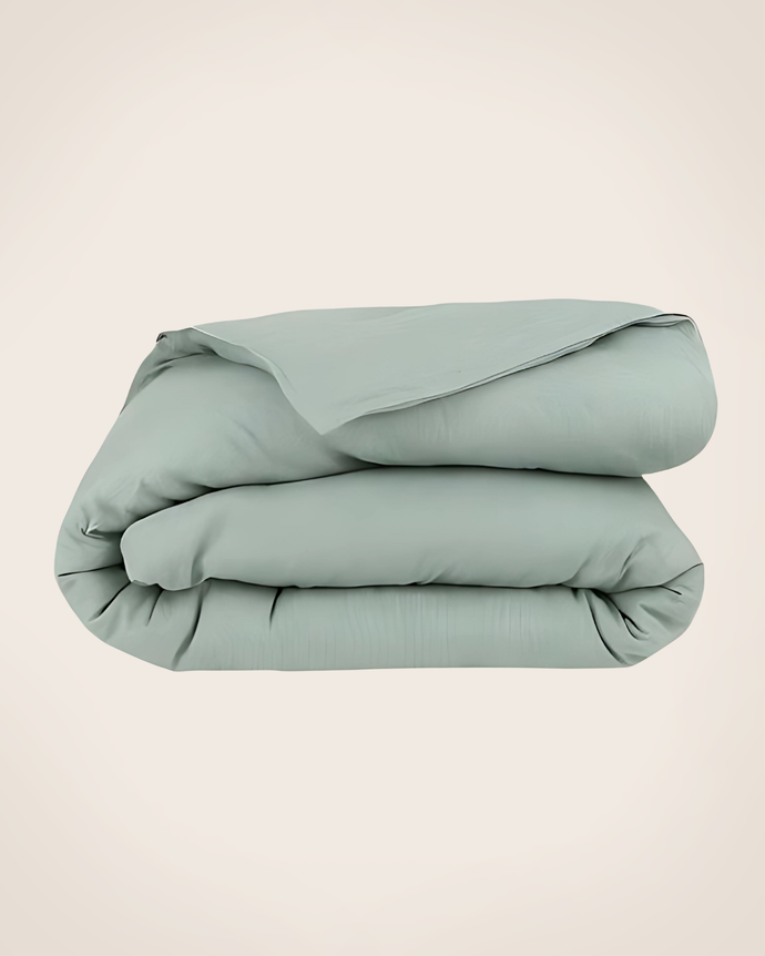 Glacier yarn dyed duvet cover