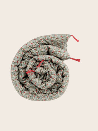 Courtepointe Tullio en coton pour bout de lit