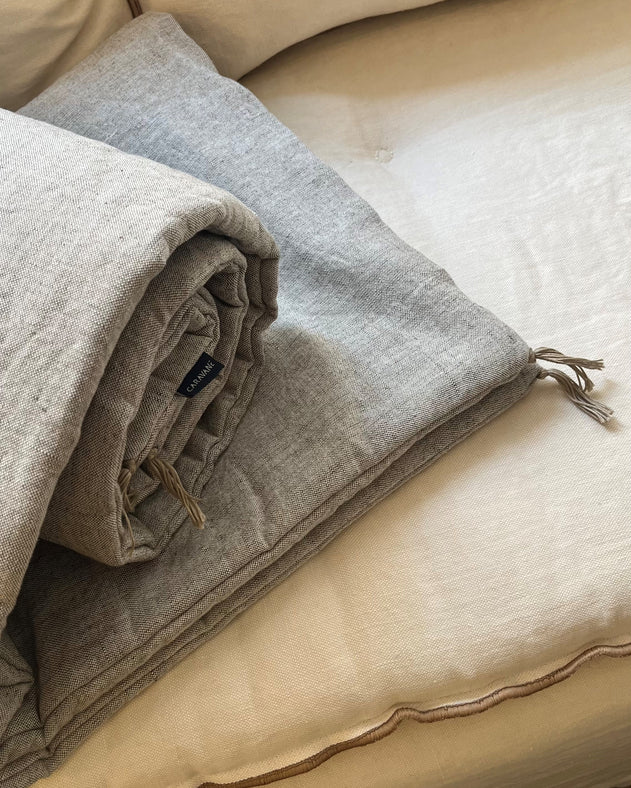 Sofa cover linen