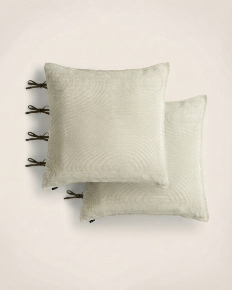 Set of 2 Fil à fil pillowcases
