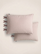 Set de 2 taies d'oreiller Fil à fil
