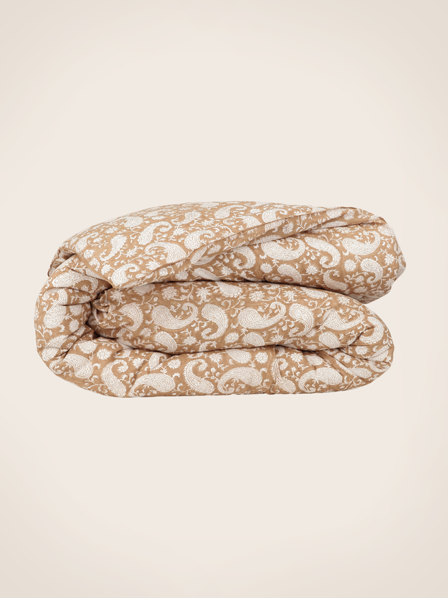 Organic Paisley Duvet Cover