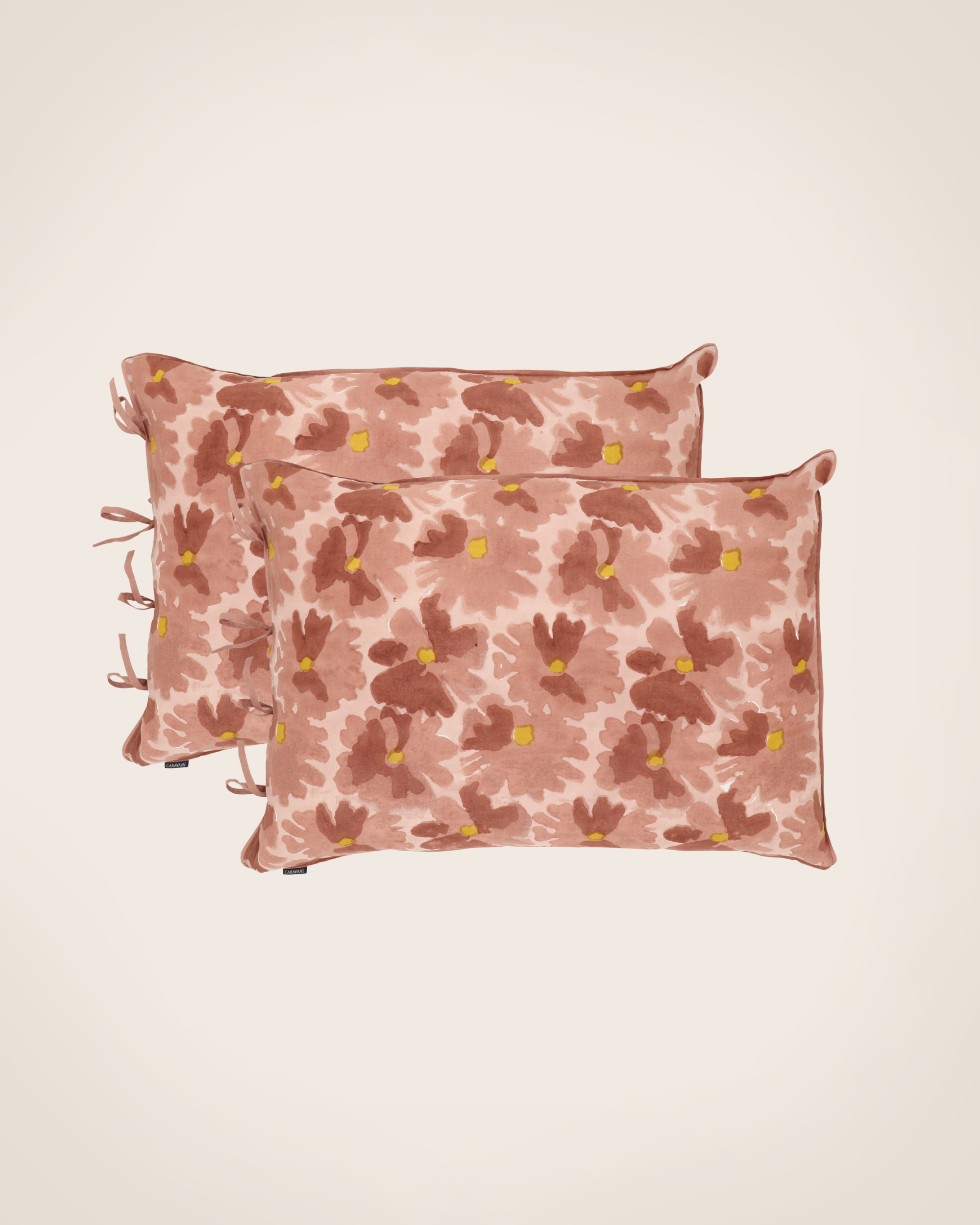 Set de 2 taies d'oreiller Peonia