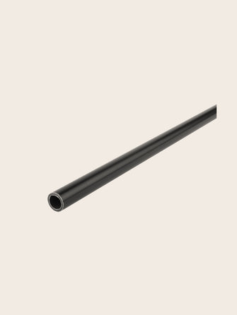 Tringle à rideaux noire en acier Ida