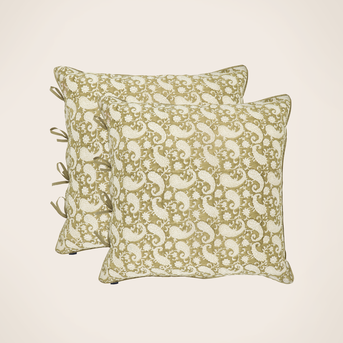 Set of 2 Paisley pillowcases
