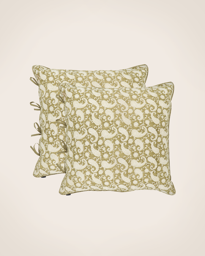 Set of 2 Paisley pillowcases