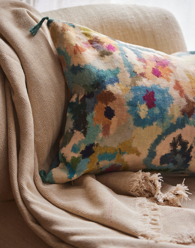 Housse de coussin imprimée Fiore