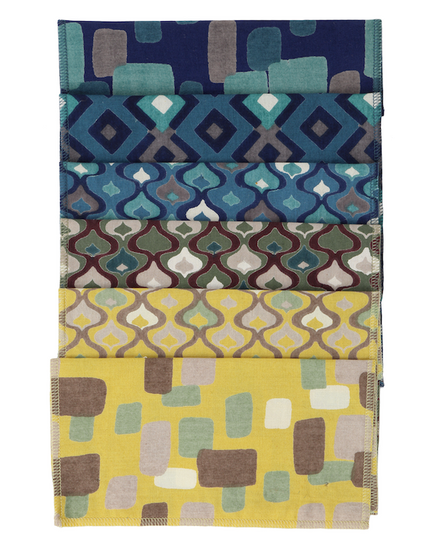 Ensemble de tissus à motifs les petits papiers