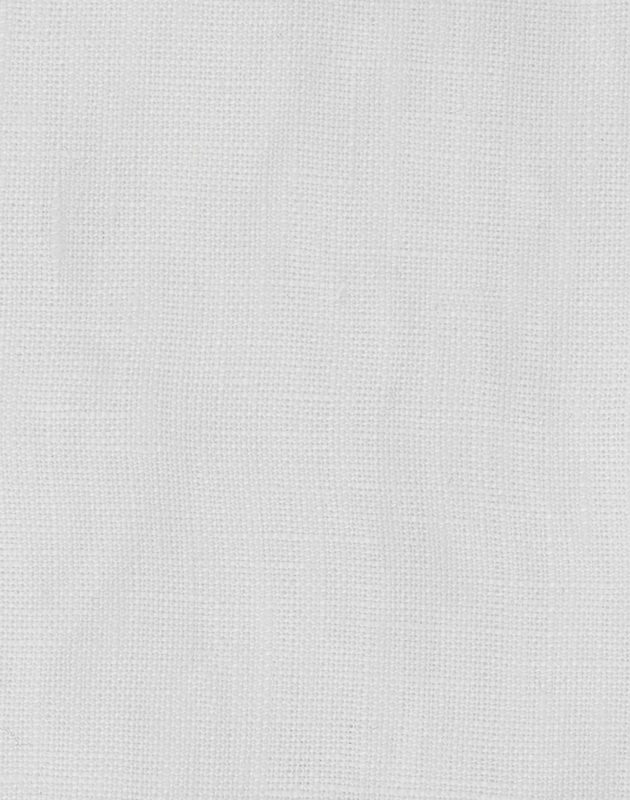 Tissu Epoca blanc en toile de lin
