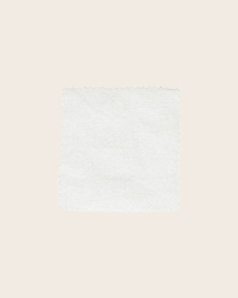 Echantillon du tissu blanc Epoca en toile de lin