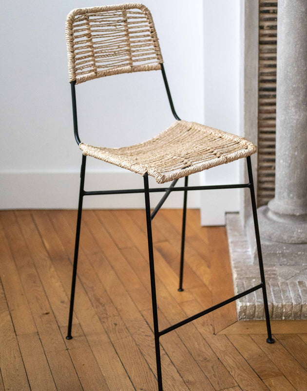 Chaise haute avec pieds en fer Murgi